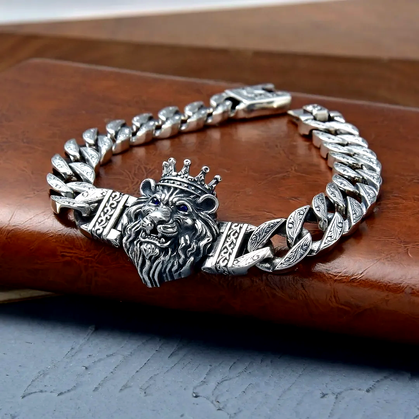 Lion King Silver Bracelet