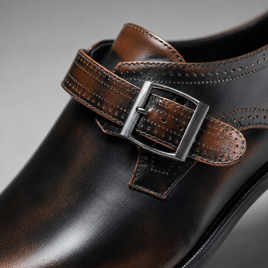 The Faubourg Leather Monk Straps