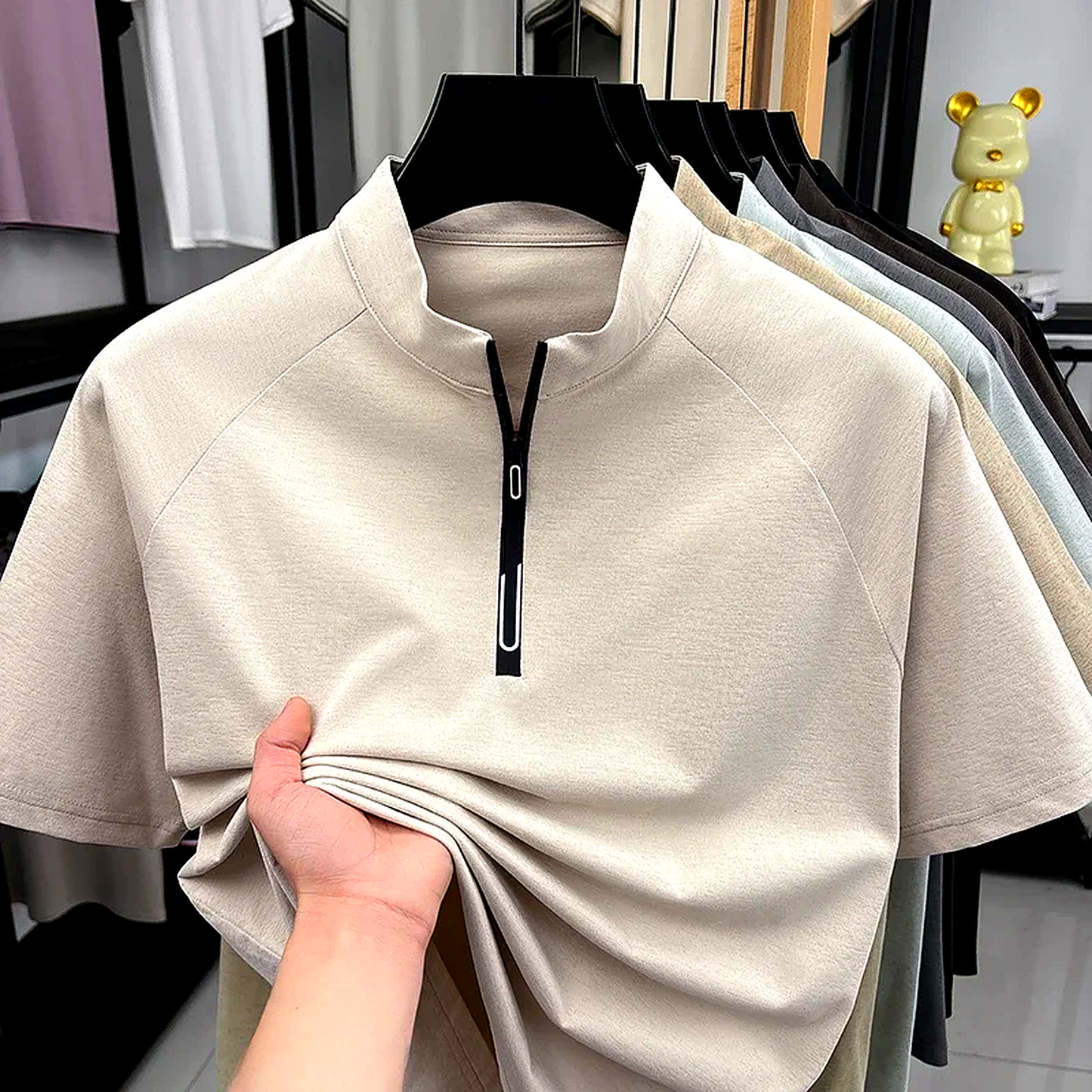 Harlan Quarter-Zip Tee