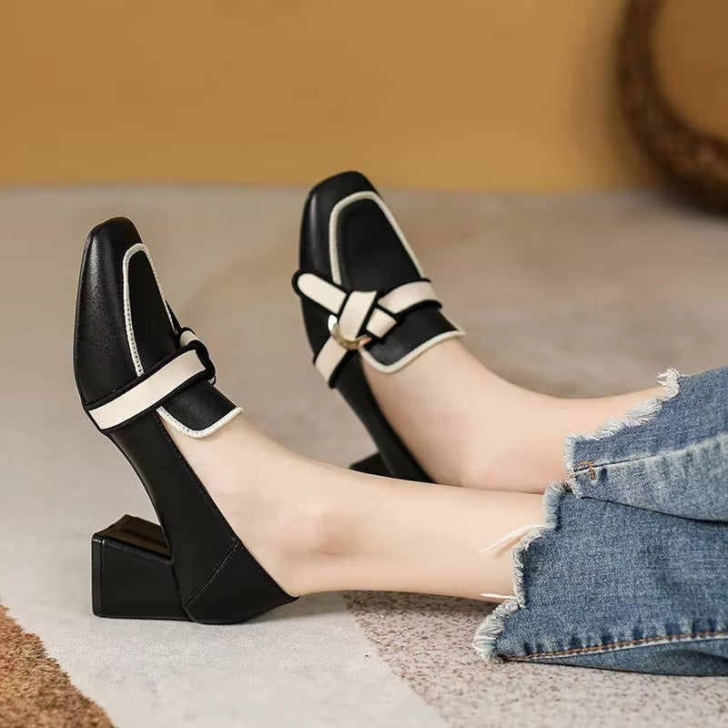 Margot Belnoir Leather Loafers