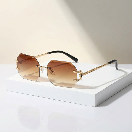 Tiziano Diamond-Cut Sunglasses