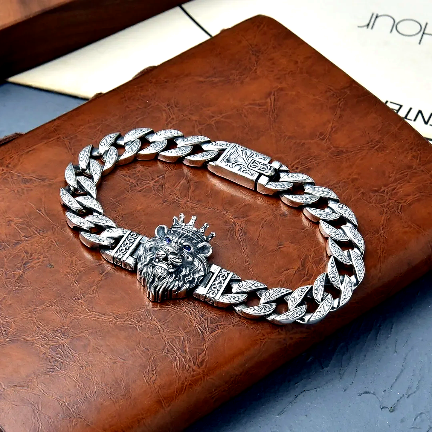 Lion King Silver Bracelet