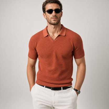 Capri Open-Weave Polo