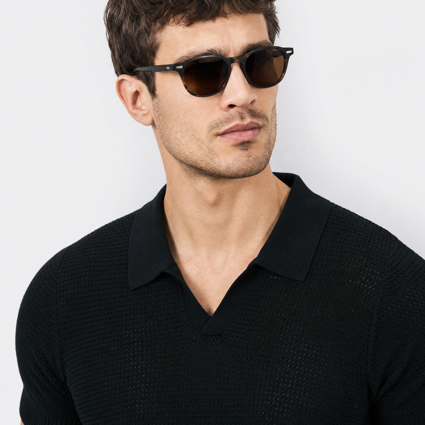 Capri Open-Weave Polo