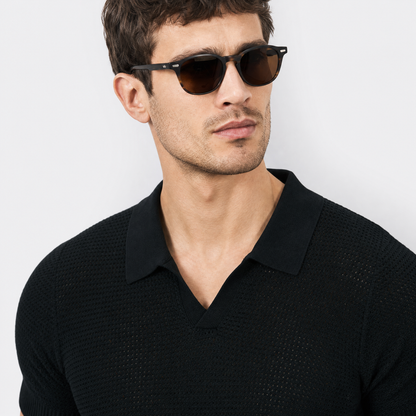 Capri Open-Weave Polo