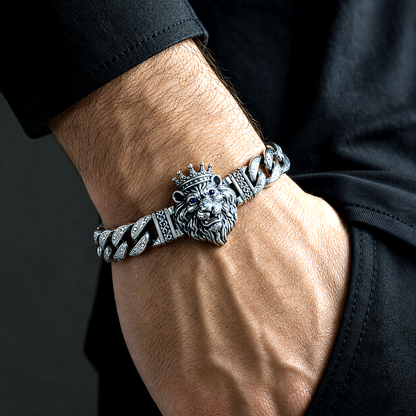 Lion King Silver Bracelet