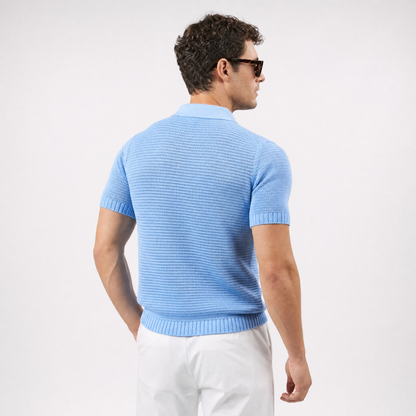 Capri Open-Weave Polo