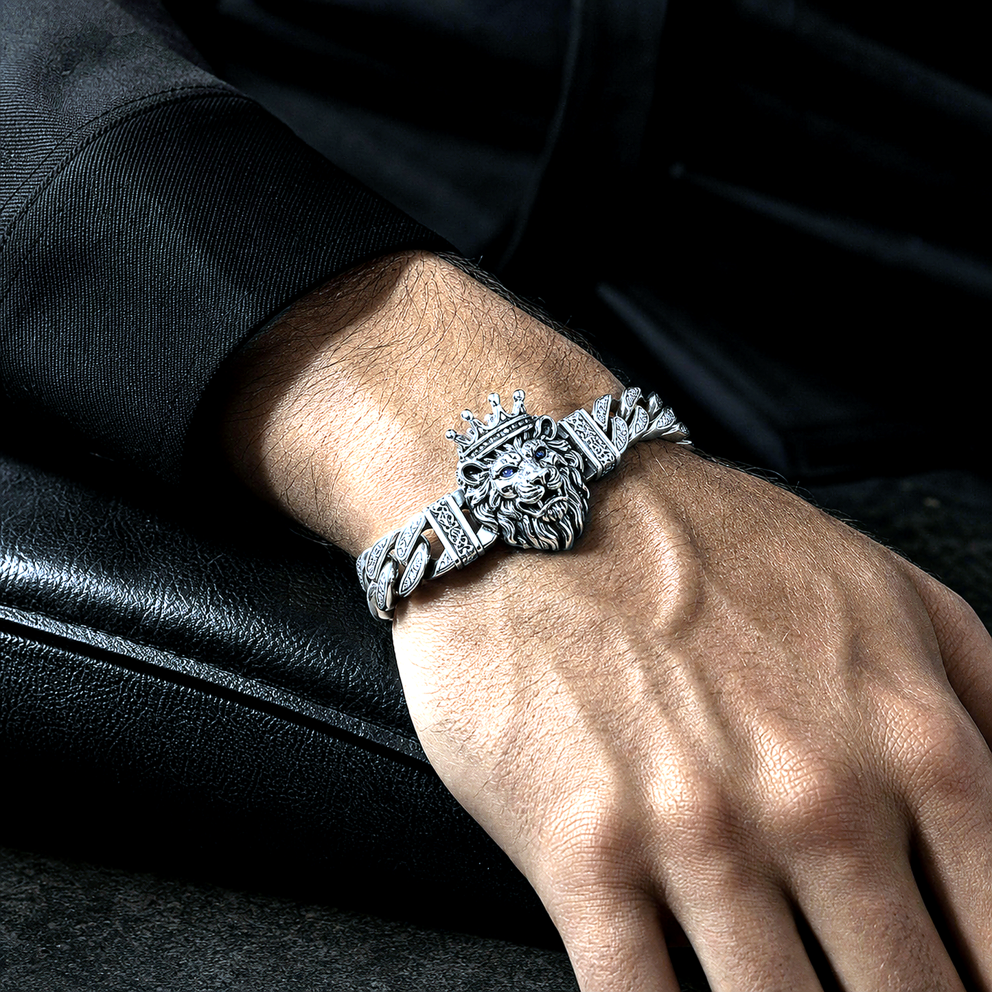 Lion King Silver Bracelet
