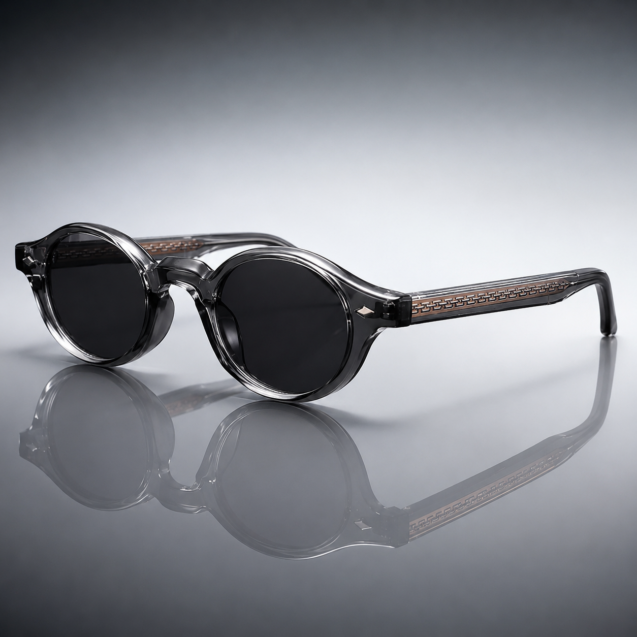 Rocco Rivet Oval Sunglasses