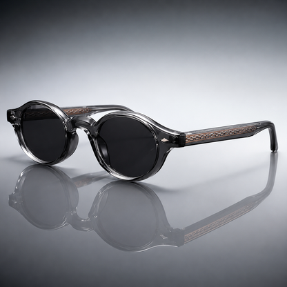 Rocco Rivet Oval Sunglasses