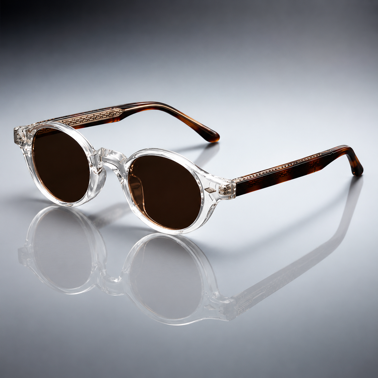 Rocco Rivet Oval Sunglasses
