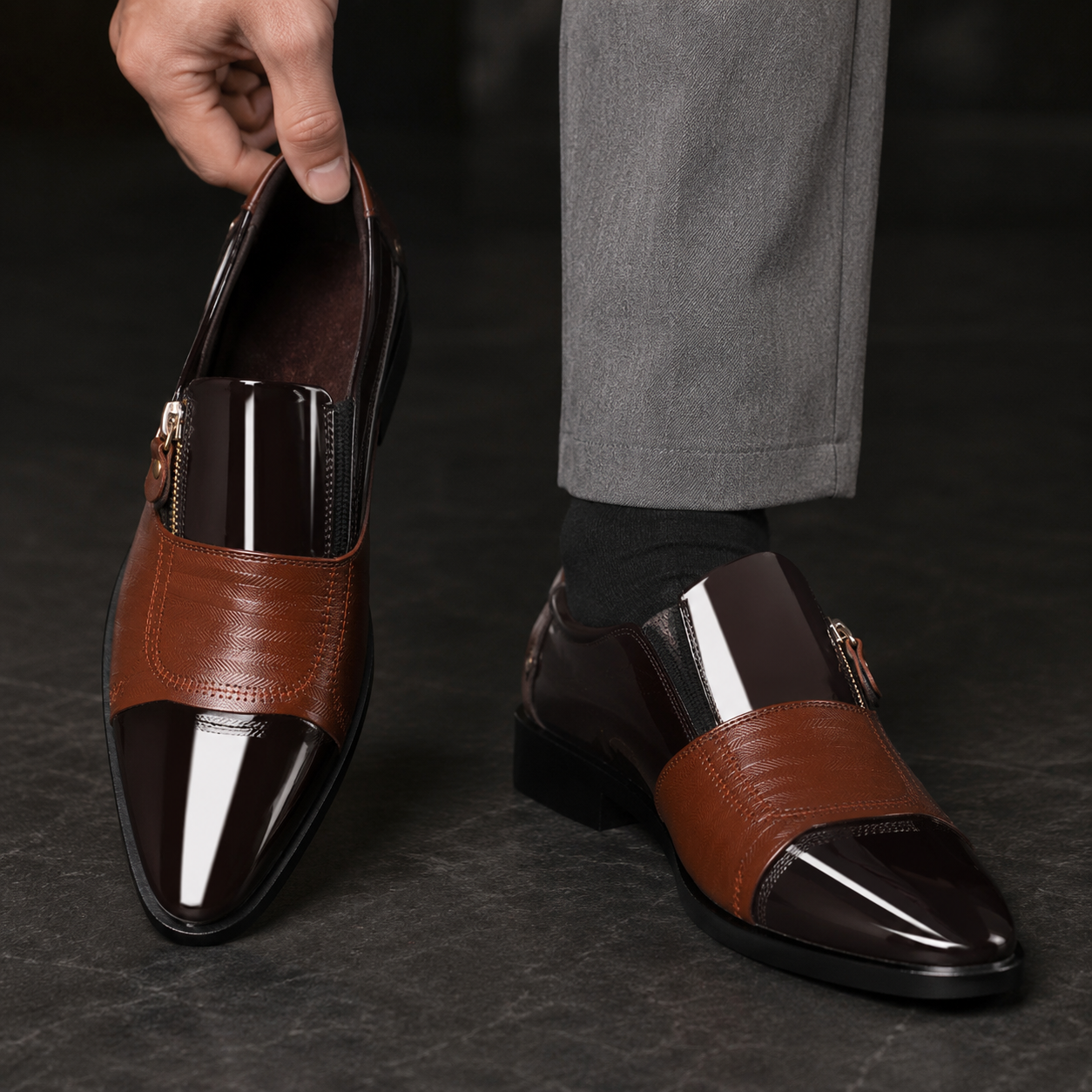 Wentworth Cap-Toe Dress Shoes