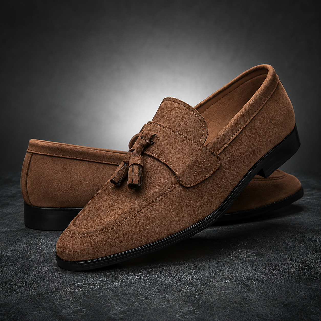 Marina Bay Suede Loafers