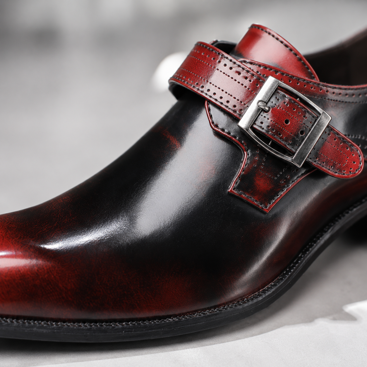 The Faubourg Leather Monk Straps