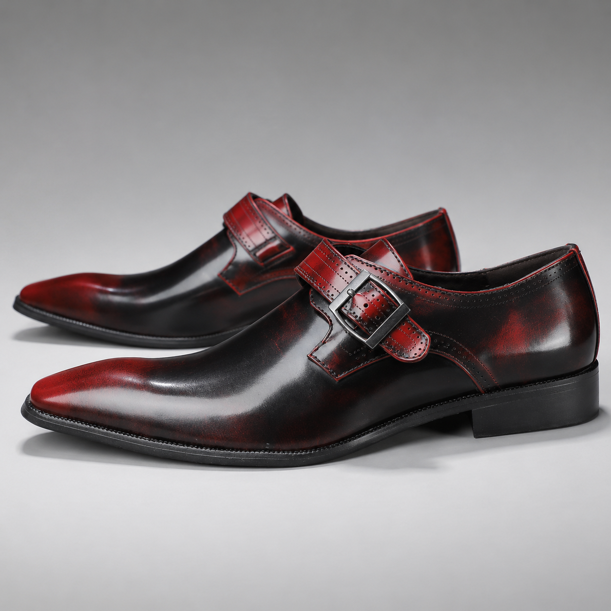 The Faubourg Leather Monk Straps