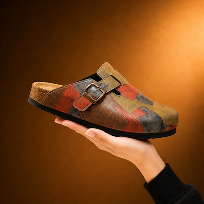 Terazzo Leather Mules