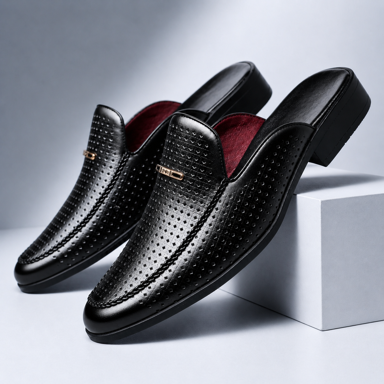 Kingston™ Leather Mules