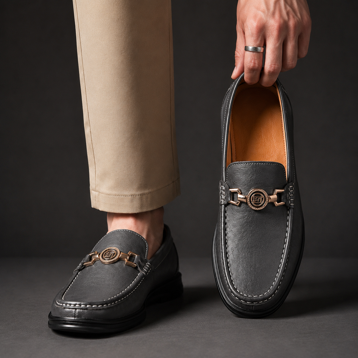 Vito Genuine Leather Moccasins