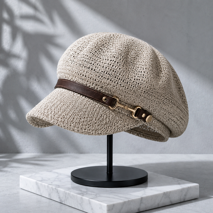 Sienna Straw Visor Cap