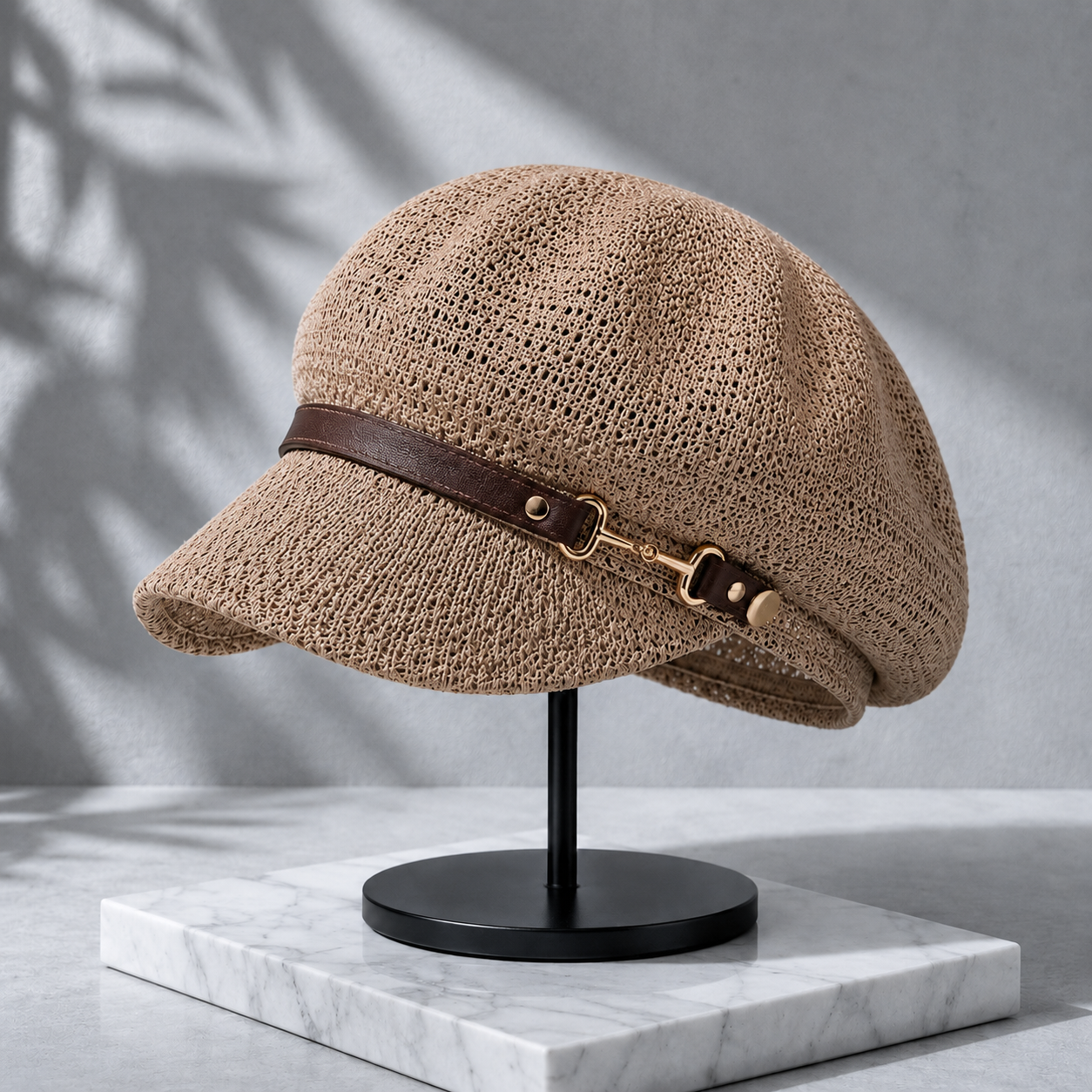 Sienna Straw Visor Cap