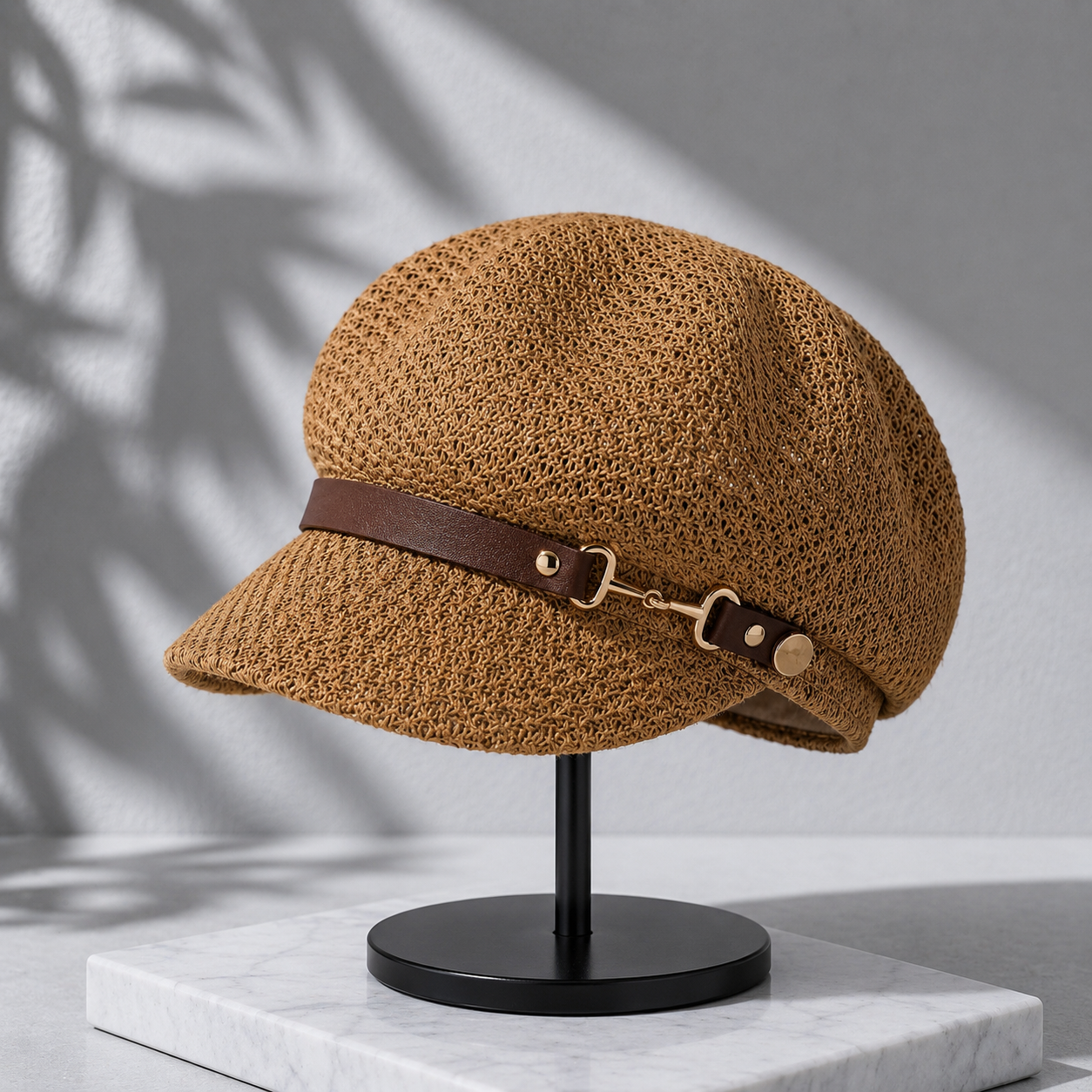 Sienna Straw Visor Cap