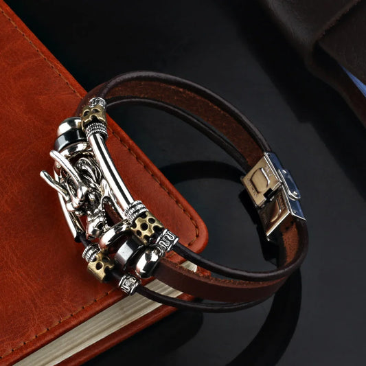 Drake Leather Bracelet