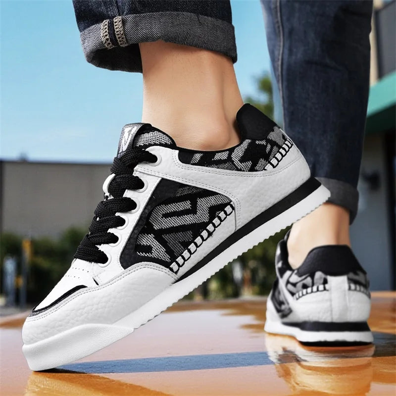 Marcello Leather Court Sneakers