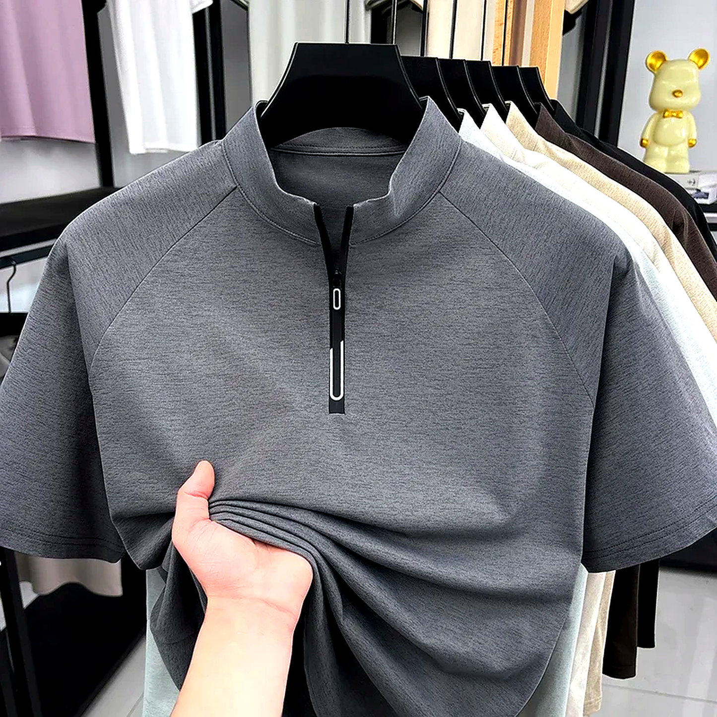 Harlan Quarter-Zip Tee