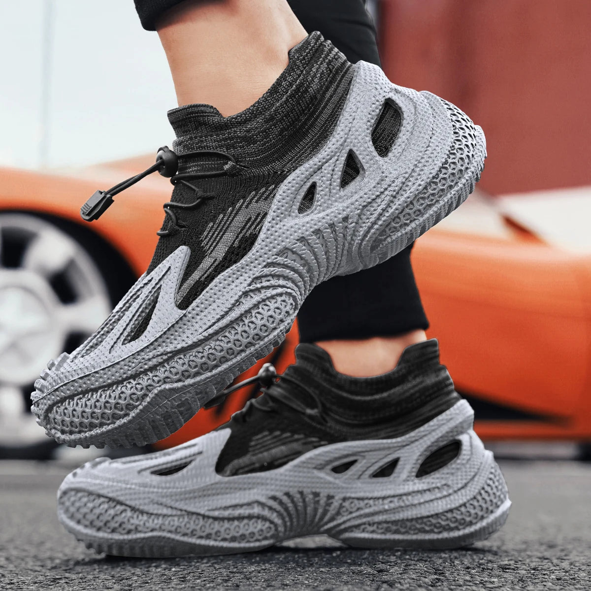 Cloudcell 001 Perforated Sneakers
