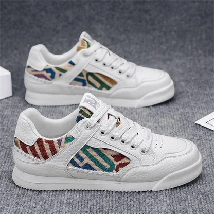 Marcello Leather Court Sneakers