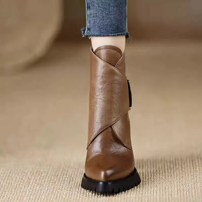Gemma Pointed Heel Boots