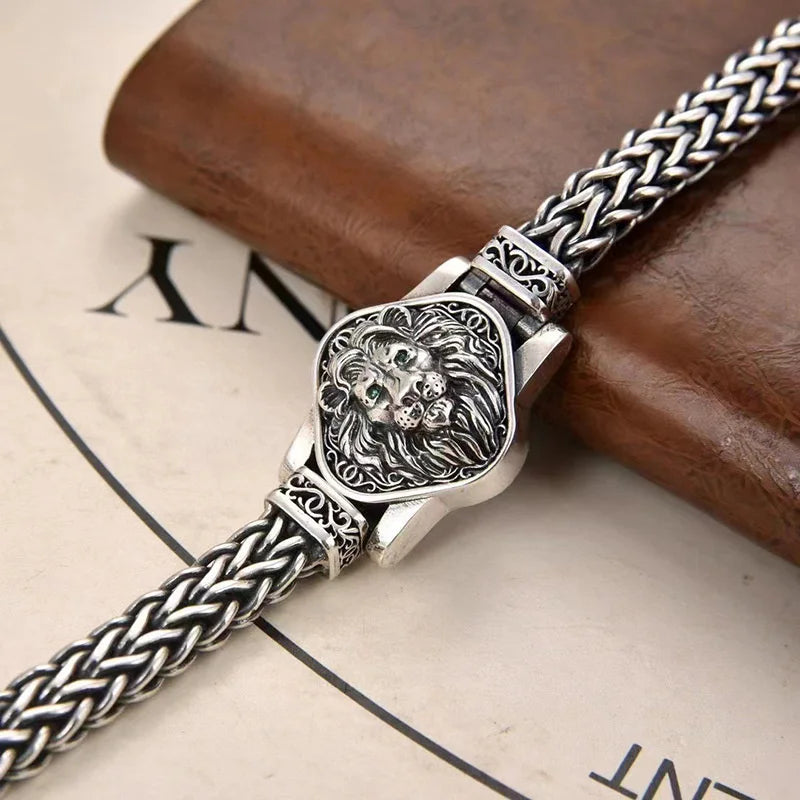 Leander Lion Chain Bracelet