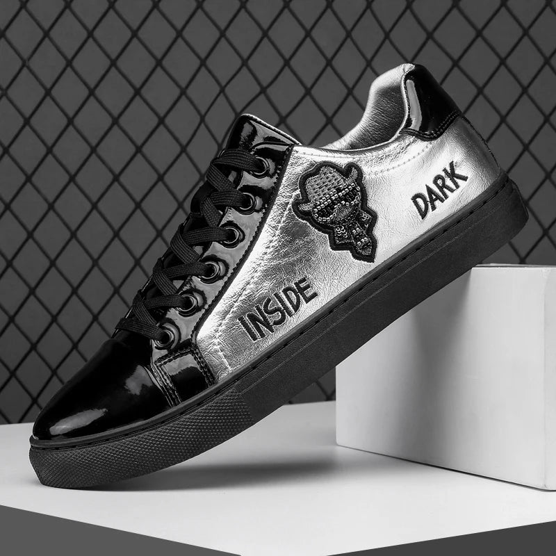 Nero Patent Low-Tops