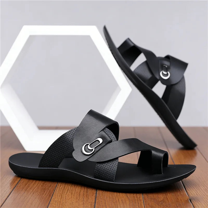 Tavares Cross-Strap Slides