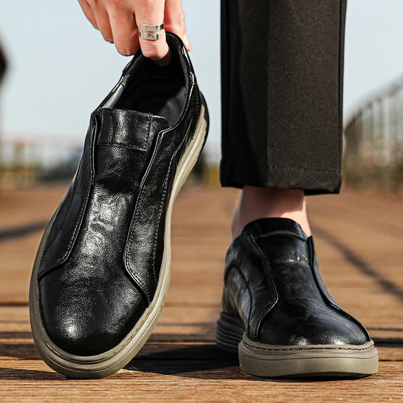 Pemberton Leather Slip-ons