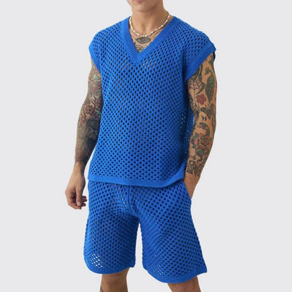 Corsica Open-Knit Set