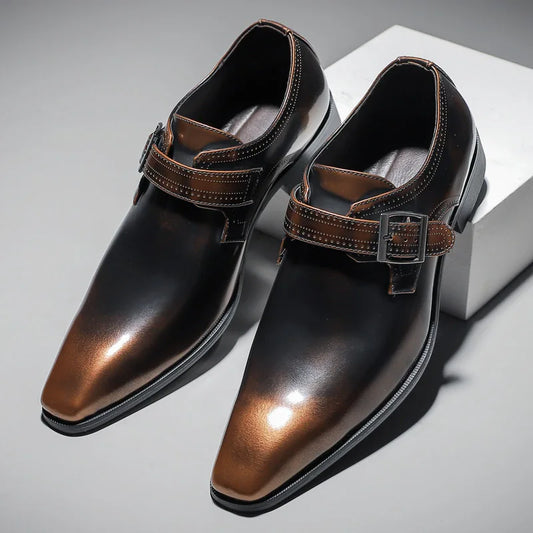 The Faubourg Leather Monk Straps