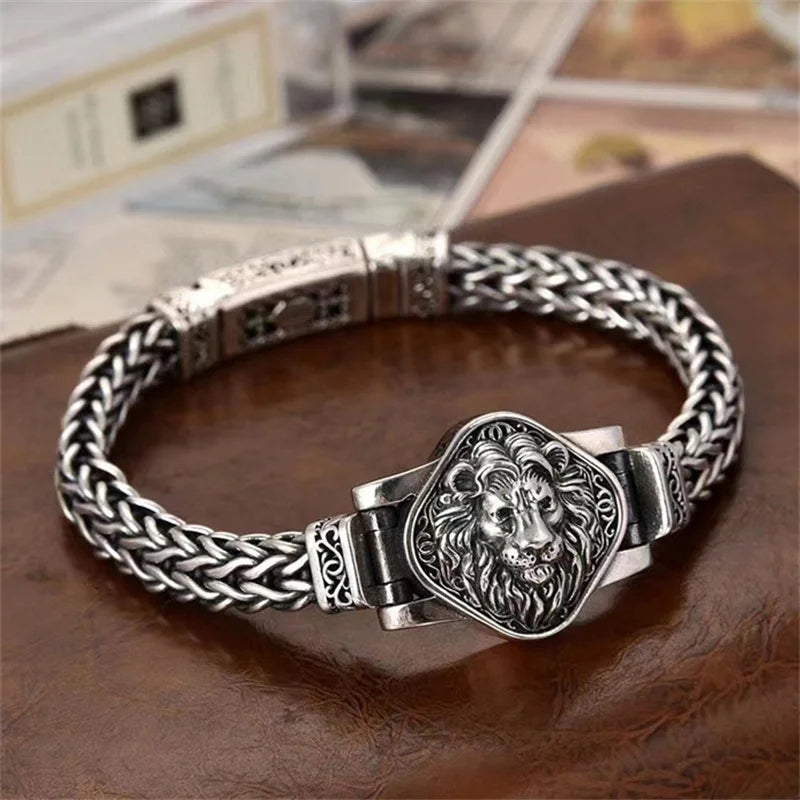 Leander Lion Chain Bracelet