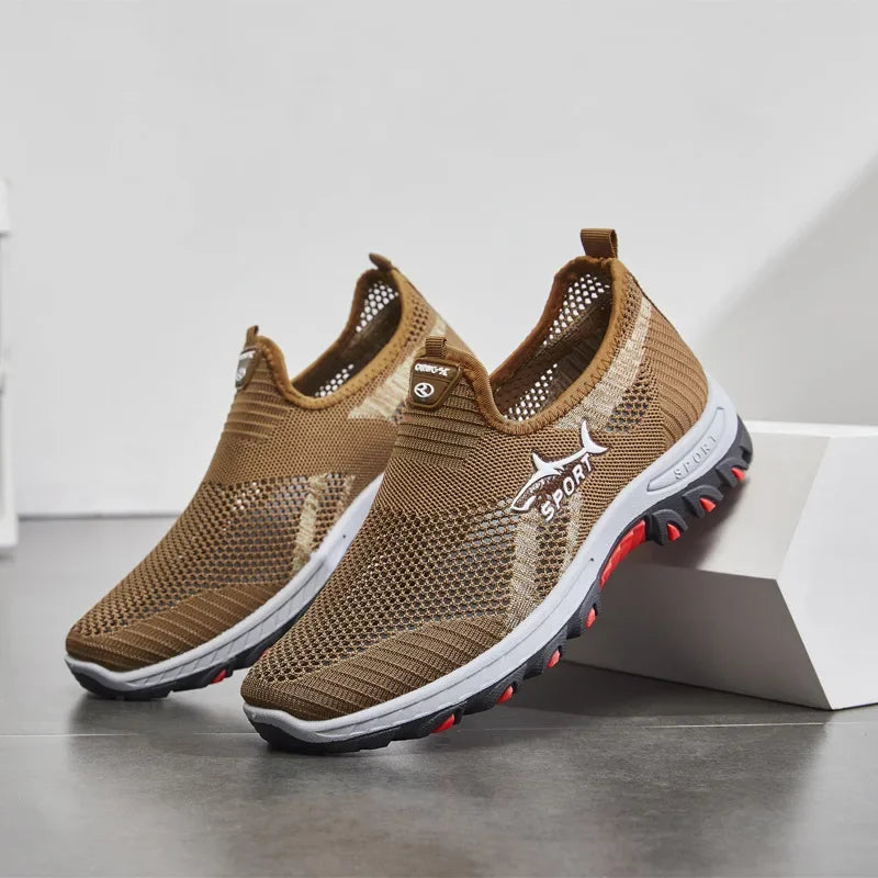 Keane Mesh Slip-On Trainers