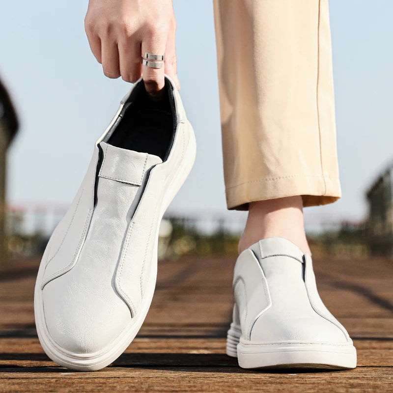 Pemberton Leather Slip-ons