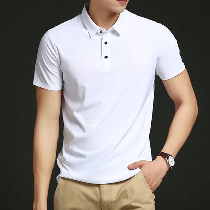 Caspian Ice Silk Polo