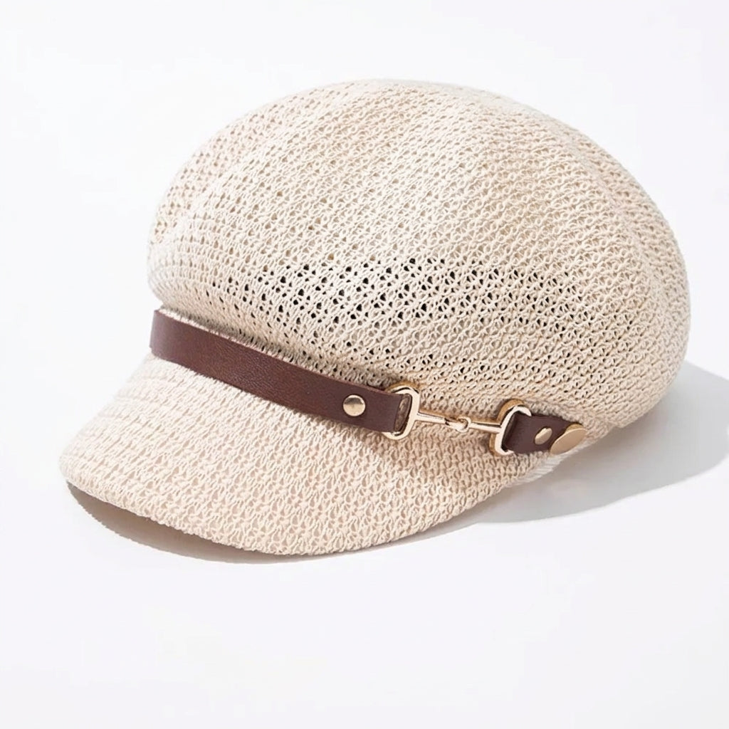 Sienna Straw Visor Cap