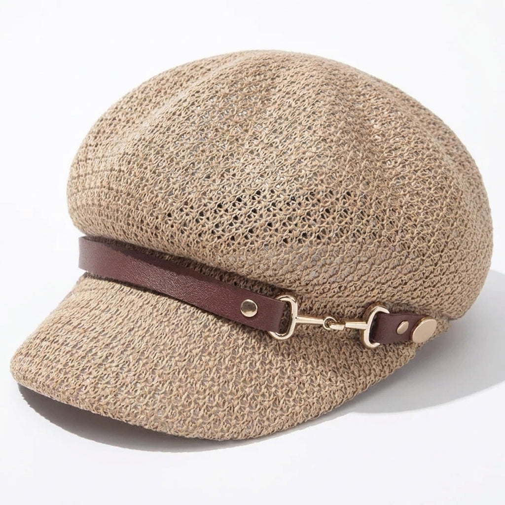 Sienna Straw Visor Cap