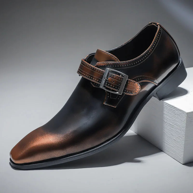 The Faubourg Leather Monk Straps