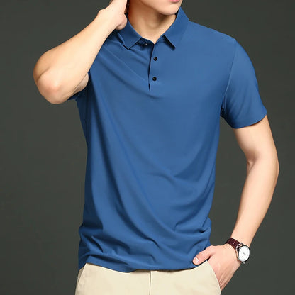 Caspian Ice Silk Polo