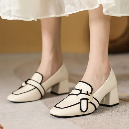 Margot Belnoir Leather Loafers