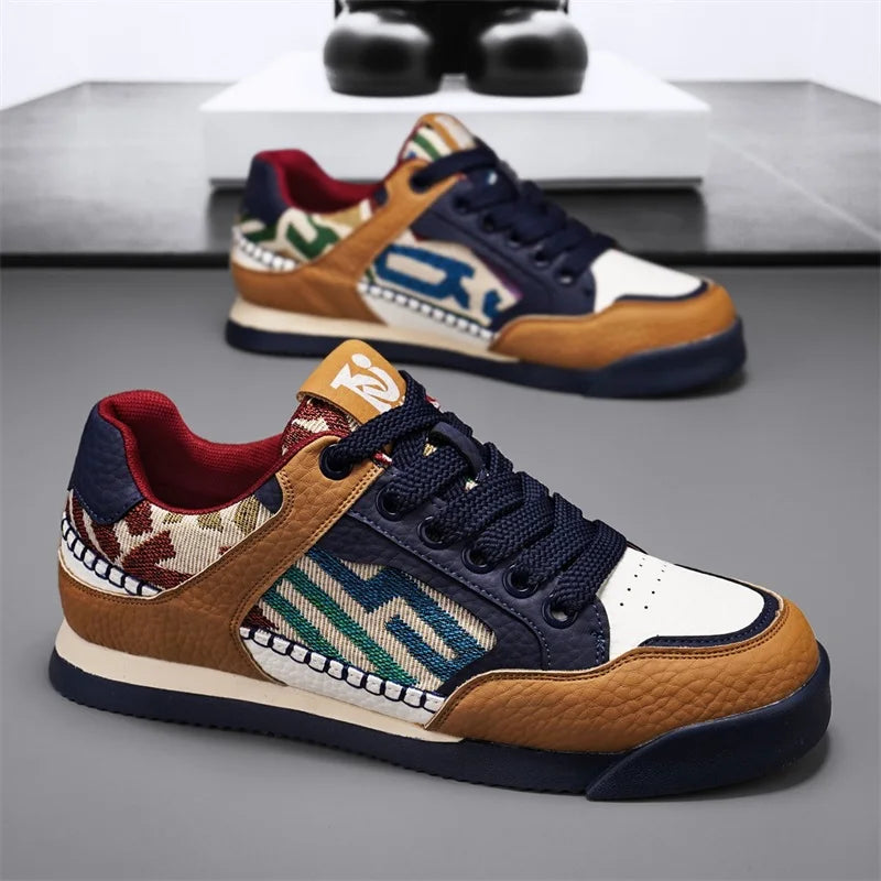 Marcello Leather Court Sneakers