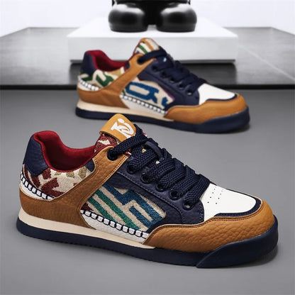 Marcello Leather Court Sneakers
