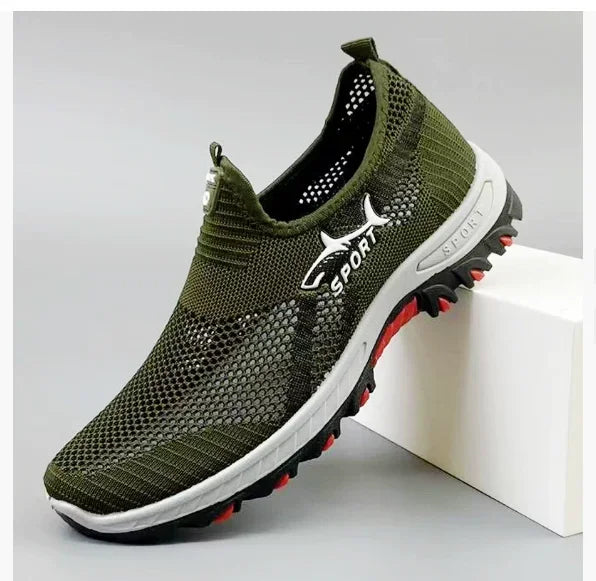 Keane Mesh Slip-On Trainers