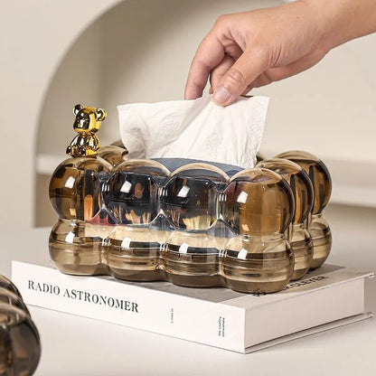 Bubble Lucite Tissue Case